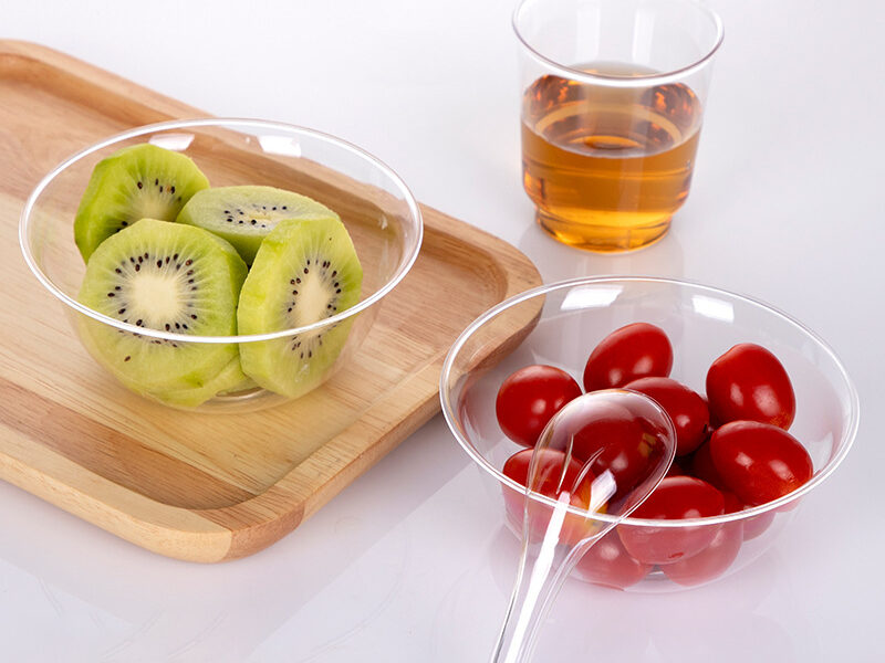 Disposable Clear Plastic Bowls