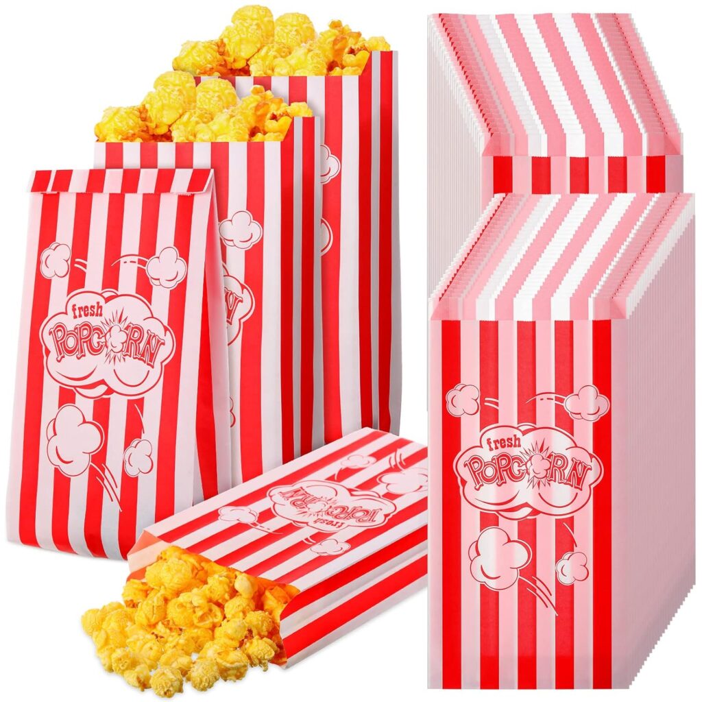 Paper Popcorn Bags